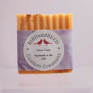 Hand Crafted Made in America Citrus Fruits Soap 5 oz bar